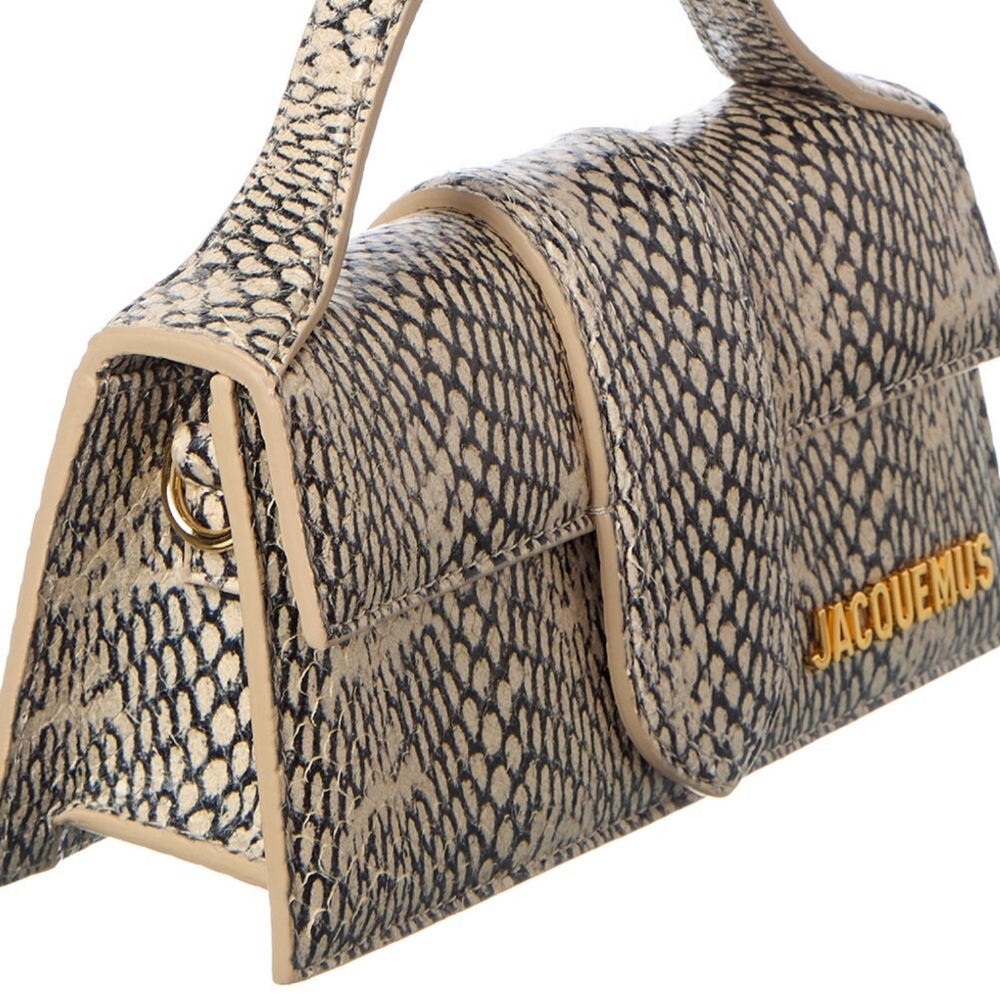Jacquemus The Bambino Snake Embossed Bag - Picture 3 of 6